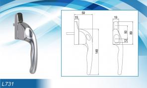 Khoá cửa bật đa điểm L731 