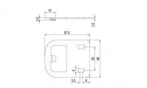 Móc khoá C818-3A 