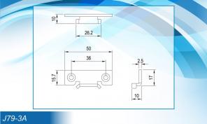 Móc khoá đa điểm J79-3A 